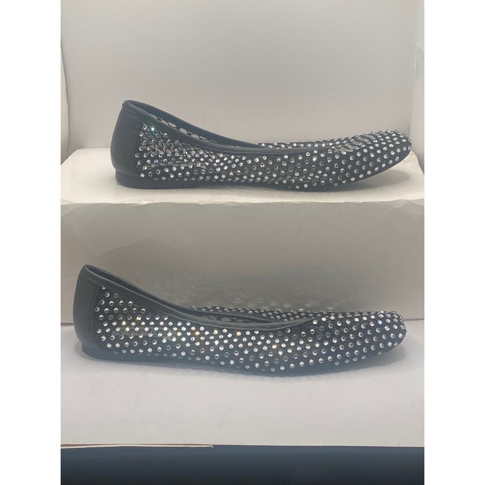 Auden Crystal Mesh Flat Steve Madden Size 8.5